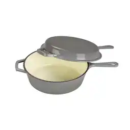Netto Marken-Discount Topf & Pfanne aus Gusseisen, grau, 26.5 x 42 Angebot