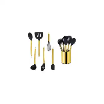 Netto Marken-Discount ECHTWERK Küchenhelfer Set 7-teilig gold Angebot