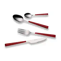 Netto Marken-Discount ECHTWERK Besteck Set Basic 16tlg rot Angebot