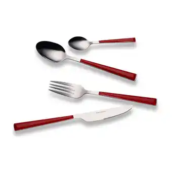 Netto Marken-Discount ECHTWERK Besteck Set Basic 16tlg rot Angebot
