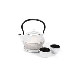 Netto Marken-Discount Teeservice aus Gusseisen creme 1,1L Angebot