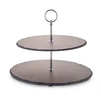 Netto Marken-Discount Schiefer Etagere 2-Stöckig Angebot