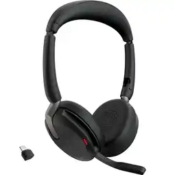 Netto Marken-Discount Jabra Headset Evolve2 65 Flex Duo WLC, mit Ladepad Angebot