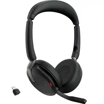 Netto Marken-Discount Jabra Headset Evolve2 65 Flex Duo WLC, mit Ladepad Angebot
