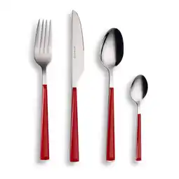 Netto Marken-Discount ECHTWERK Besteck Set Basic 24tlg rot Angebot