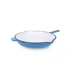 Netto Marken-Discount Gusseisen Bratpfanne hellblau Angebot