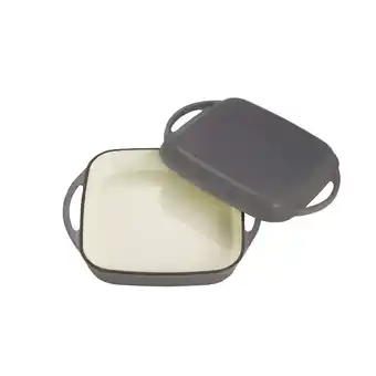 Netto Marken-Discount Universalbräter & Deckel, 25,5 x 31, grau Angebot