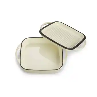 Netto Marken-Discount Universalbräter & Deckel, 25,5 x 31, creme Angebot