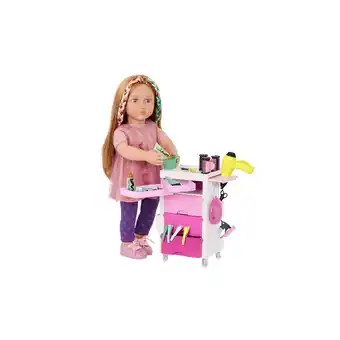 Netto Marken-Discount Our Generation Frisierwagen weiß/pink Angebot