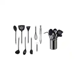 Netto Marken-Discount ECHTWERK Küchenhelfer Set 10-teilig schwarz Angebot