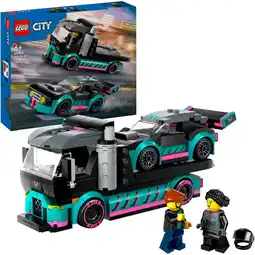 Netto Marken-Discount LEGO Konstruktionsspielzeug City Autotransporter mit Rennwagen Angebot