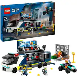Netto Marken-Discount LEGO Konstruktionsspielzeug City Polizeitruck mit Labor Angebot