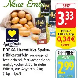 Gebauer's EDEKA Herzstücke Speisefrühkartoffeln Angebot