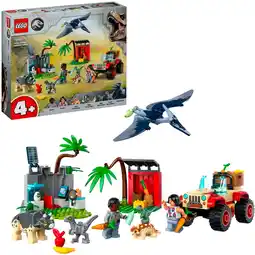 Netto Marken-Discount LEGO Konstruktionsspielzeug Jurassic World Rettungszentrum für Baby-Dinos Angebot