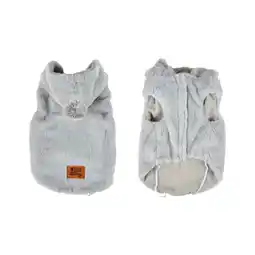 Netto Marken-Discount Hundejacke Teddyfleece grau Gr. L Angebot