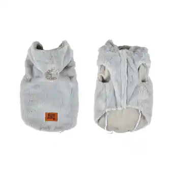 Netto Marken-Discount Hundejacke Teddyfleece grau Gr. L Angebot