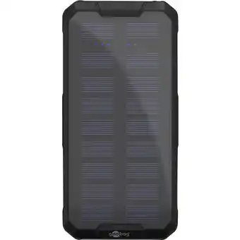 Netto Marken-Discount goobay Powerbank Outdoor Schnelllade-Powerbank 20.000 mAh mit Solar Angebot