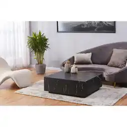 Netto Marken-Discount HOME DELUXE Couchtisch Amiri Marmor, schwarz XL - versch. Ausführungen Angebot