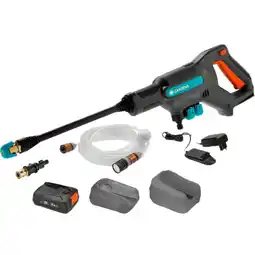 Netto Marken-Discount GARDENA Druckreiniger Akku-Mitteldruckreiniger AquaClean 24/18V P4A Set Angebot