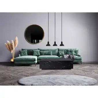 Netto Marken-Discount HOME DELUXE Couchtisch Amiri Marmor, schwarz XXL - versch. Ausführungen Angebot