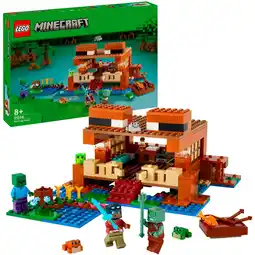 Netto Marken-Discount LEGO Konstruktionsspielzeug Minecraft Das Froschhaus Angebot