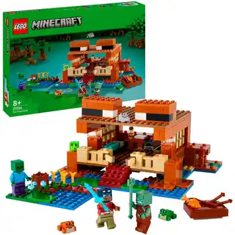 Netto Marken-Discount LEGO Konstruktionsspielzeug Minecraft Das Froschhaus Angebot