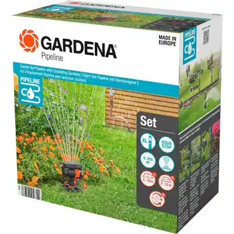 Netto Marken-Discount GARDENA Wasserhahn Start-Set Pipeline mit Viereckregner Angebot