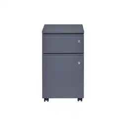 Netto Marken-Discount Inter Link Rollcontainer File Guard abschließbar - Anthrazit Angebot