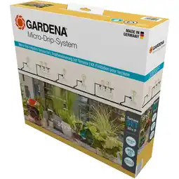 Netto Marken-Discount GARDENA Tropfer Micro-Drip-System Tropfbewässerung Set Terrasse, 30 Pflanzen Angebot