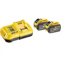 Netto Marken-Discount DeWalt Ladegerät Starter-Set Akku-Kit DCB118X2, 54Volt / 18Volt Angebot