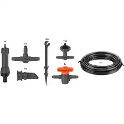 Netto Marken-Discount GARDENA Tropfer Micro-Drip-System Tropfbewässerung Set Balkon, 15 Pflanzen Angebot