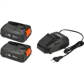 Netto Marken-Discount GARDENA Set Starter-Kit P4A 2 x PBA 18V/45 2,5 Ah + AL 1830 CV Angebot