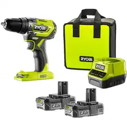 Netto Marken-Discount Ryobi Schlagbohrschrauber ONE+ Akku-Schlagbohrschrauber R18PD5-220S, 18Volt Angebot