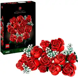 Netto Marken-Discount LEGO Konstruktionsspielzeug Icons Rosenstrauß Angebot