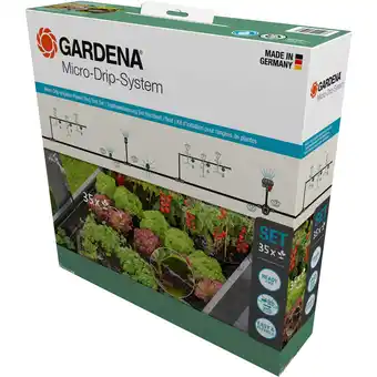 Netto Marken-Discount GARDENA Tropfer Micro-Drip-System Tropfbewässerung Set Hochbeet/Beet, 35 Pflanzen Angebot