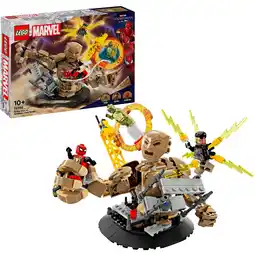 Netto Marken-Discount LEGO Konstruktionsspielzeug Marvel Super Heroes Spider-Man vs. Sandman: Showdown Angebot