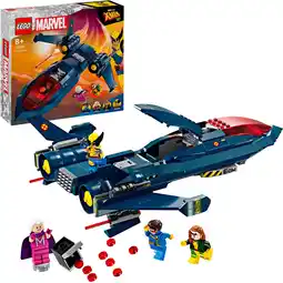 Netto Marken-Discount LEGO Konstruktionsspielzeug Marvel Super Heroes X-Jet der X-Men Angebot