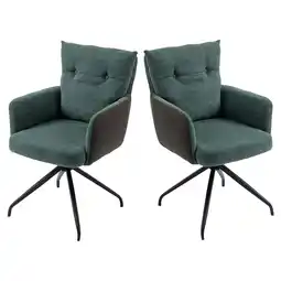 Netto Marken-Discount 2er Set Drehstuhl Mark Esszimmerstuhl Küchenstuhl Lounge Sessel Polsterstuhl Angebot