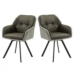 Netto Marken-Discount 2er Set Drehstuhl Lukas Esszimmerstuhl Küchenstuhl Lounge Sessel Polsterstuhl Angebot