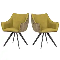 Netto Marken-Discount 2er Set Drehstuhl Marko Esszimmerstuhl Küchenstuhl Lounge Sessel Polsterstuhl Angebot