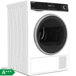 Netto Marken-Discount SHARP Wärmepumpentrockner KD-HHH8S8GW3-DE Angebot