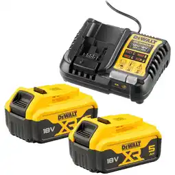 Netto Marken-Discount DeWalt Ladegerät Starter-Set Akku-Kit DCB1104P2, 18Volt Angebot