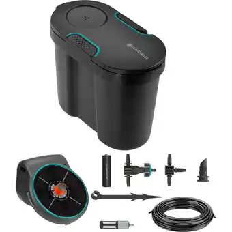 Netto Marken-Discount GARDENA Bewässerungssteuerung Solar-Bewässerung AquaBloom Set, inkl. Wasserbehälter Angebot