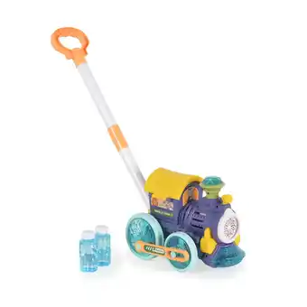 Netto Marken-Discount Moni Schiebespielzeug Eisenbahn Seifenblasen, 2 Seifenblasenlösung Musik Licht blau Angebot
