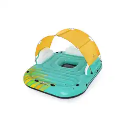 Netto Marken-Discount Bestway Hydro-Force 5-Personen-Badeinsel Sunny Lounge 300 x 275 cm Angebot