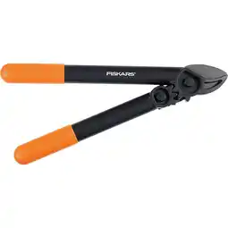 Netto Marken-Discount Fiskars Astschere PowerGear Amboss Getriebe-Astschere L31 Angebot