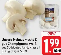 Gebauer's Unsere Heimat - echt & gut Champignons weiẞ Angebot