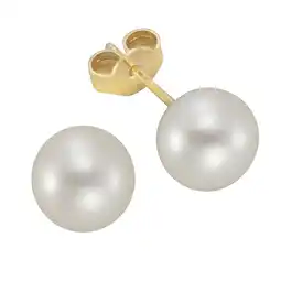 Netto Marken-Discount Fascination by Ellen K. Ohrstecker Gold 375 mit weißer Perle 8-8,5mm Angebot