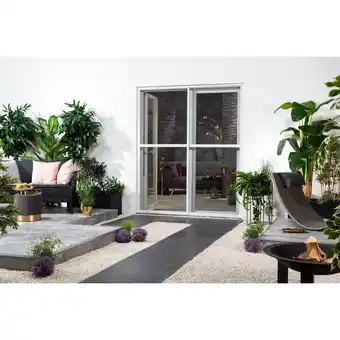 Netto Marken-Discount Alu - Doppelschiebetür COMFORT, 240x240 cm, weiß Angebot