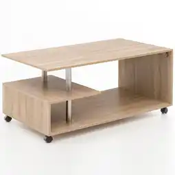 Netto Marken-Discount KADIMA DESIGN Couchtisch Eleganza, Stilvoll, geräumige Ablageflächen, Melaminharzbeschichtung Angebot